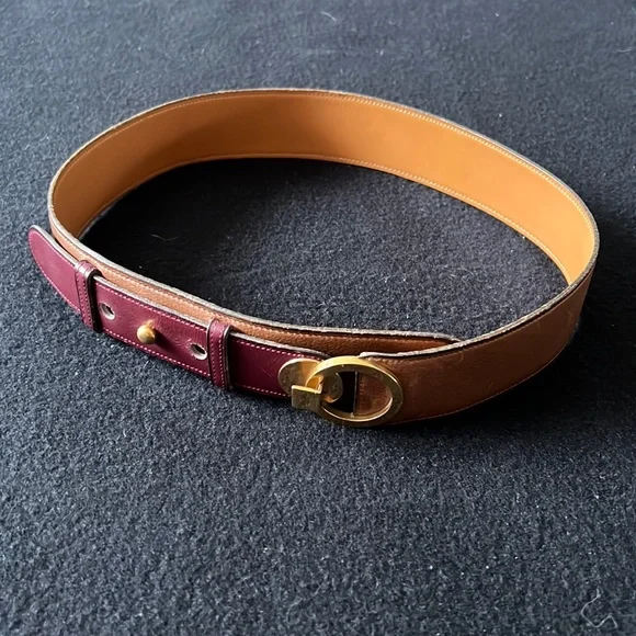 Hermes Paris Belt - Rare and Vintage from the 1990’s Hermès belt - Collier de chien - Vintage - late 1990 main image 3